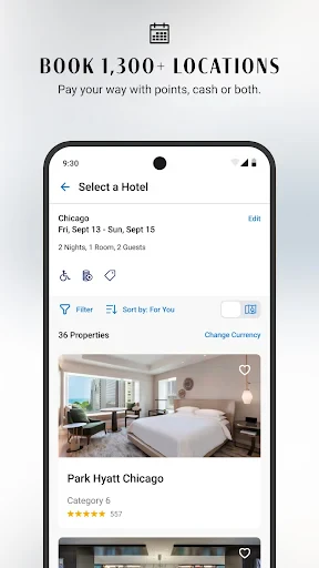 World of Hyatt screenshot
