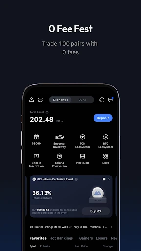 MEXC: Buy Bitcoin BTC & Crypto screenshot